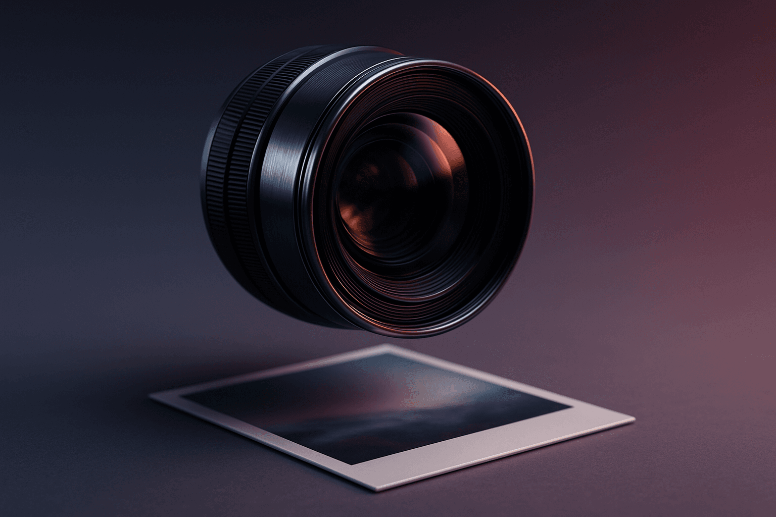 A photorealistic lens symbolizing refinement and alignment